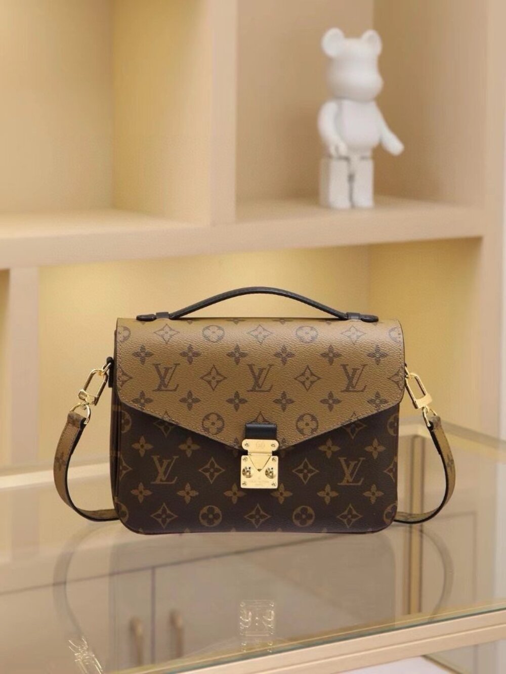 Louis Vuitton Reverse Monogram pochette Métis Crossbody Bag